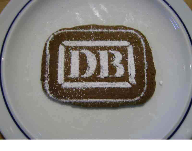 Ein DB-Keks zum Essen